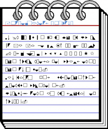 NelcoSymbols Regular Font