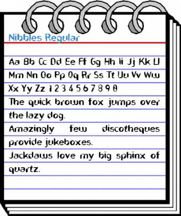 Nibbles Regular Font