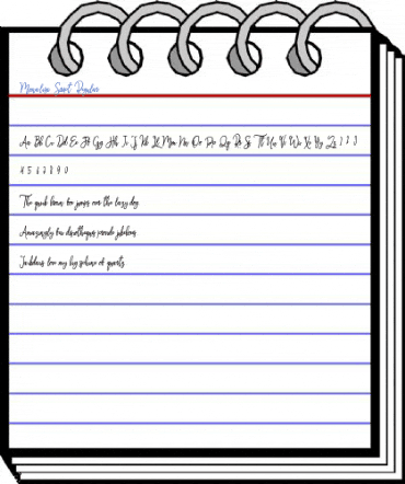 Monalisa Script Regular Font