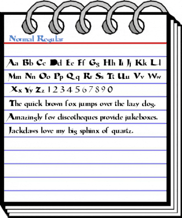 Normal Font