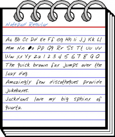 Notepad Font