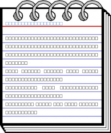 NUMBERTEST Regular Font