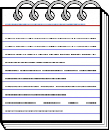 Binary 01s BRK Font