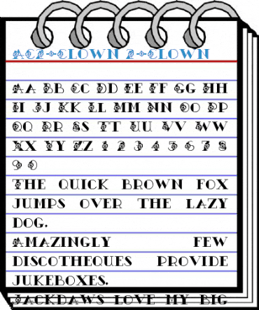 AC2-Clown Font