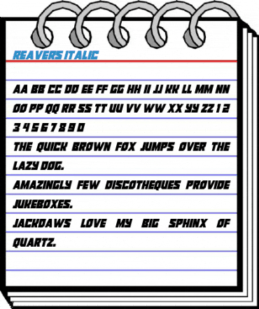 Reavers Font