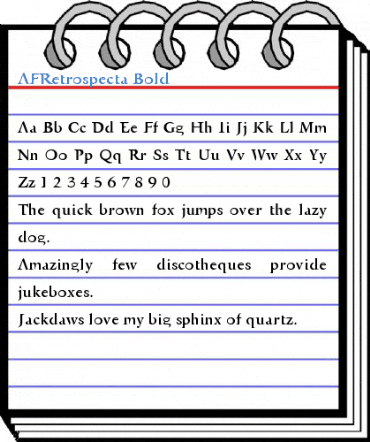 AFRetrospecta Font