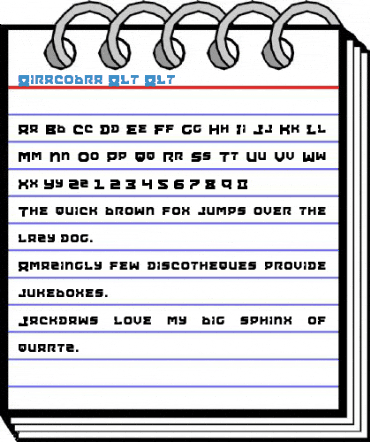 Airacobra Alt Alt Font