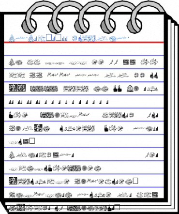 ALAWI-3-68 Normal Font