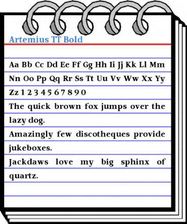 Artemius TT Font