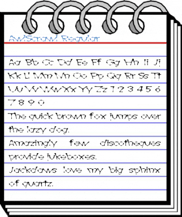 AwlScrawl Regular Font