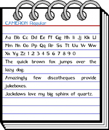 CAMERON Font