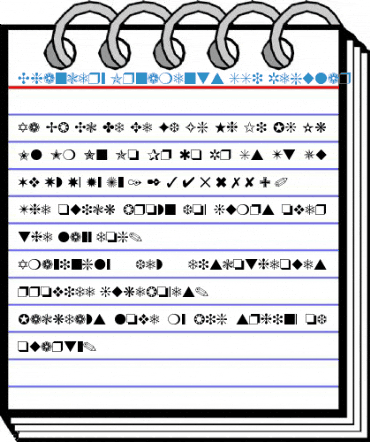 Chancery Ornaments SSi Font