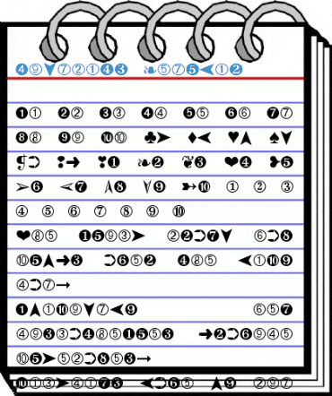 Dingbats Regular Font