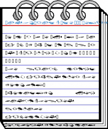 FishyPrint One AOE Font