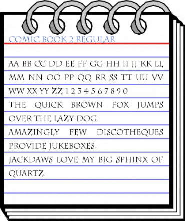 Comic Book 2 Font