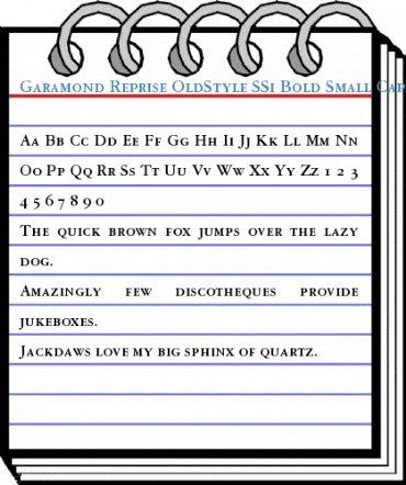 Garamond Reprise OldStyle SSi Font