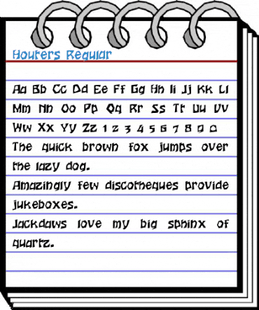 Houters Regular Font