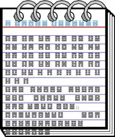 I Ching Regular Font