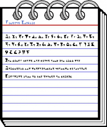 Klingon Regular Font