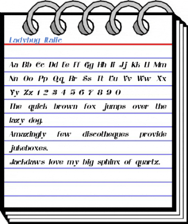 Ladybug Font