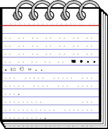 LandscapePlanning Font