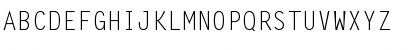 Line Draw Normal Font