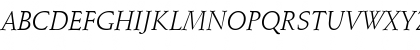 Schneidler BT Italic Font