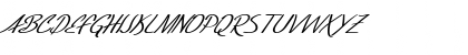 SF Foxboro Script Extended Italic Font