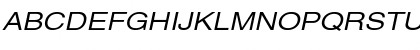 Xerox Sans Serif Wide Oblique Font
