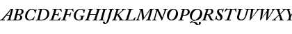 Adobe Caslon Semibold Italic Font