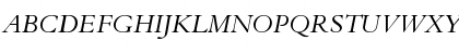 Bembo Italic Font