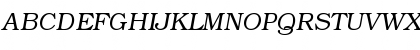 Bookman ITC Std Light Italic Font