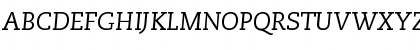 PMN Caecilia 56 Italic Small Caps & Oldstyle Figures Font