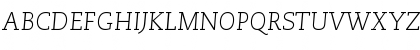 PMN Caecilia 46 Light Italic OsF Font