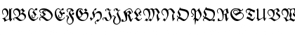 Z690-Blackletter Regular Font