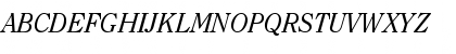 ITC Clearface Italic Font