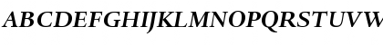 DTL Haarlemmer D Caps Bold Italic Font