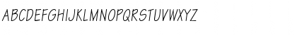 EskizTwo-CondensedOblique Regular Font
