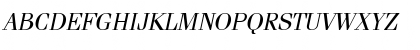 ITC Fenice Regular Oblique Font