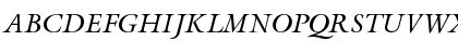 ITC Galliard Italic Font