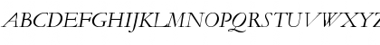 Garamond MT Alternative Italic Font