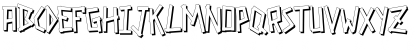 GRAPAFONT DemiBold shadow Font