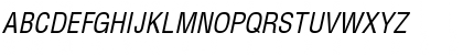 Helvetica CE Condensed Oblique Font