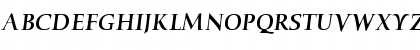 Humana Serif ITC Medium Italic Font