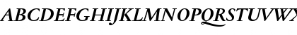 Jannon Text Bold Italic Font