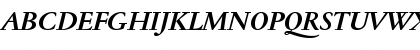 Jannon Text Med SC Bold Italic Font
