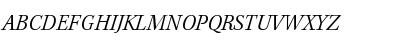 Kepler Std Light Semicondensed Italic Font