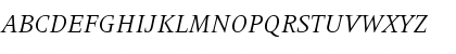 Latin 725 Italic Font