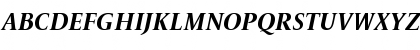 LeMondeLivre Bold Italic Small Caps Font
