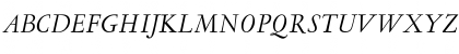 LTC Garamont Text OT Italic Font